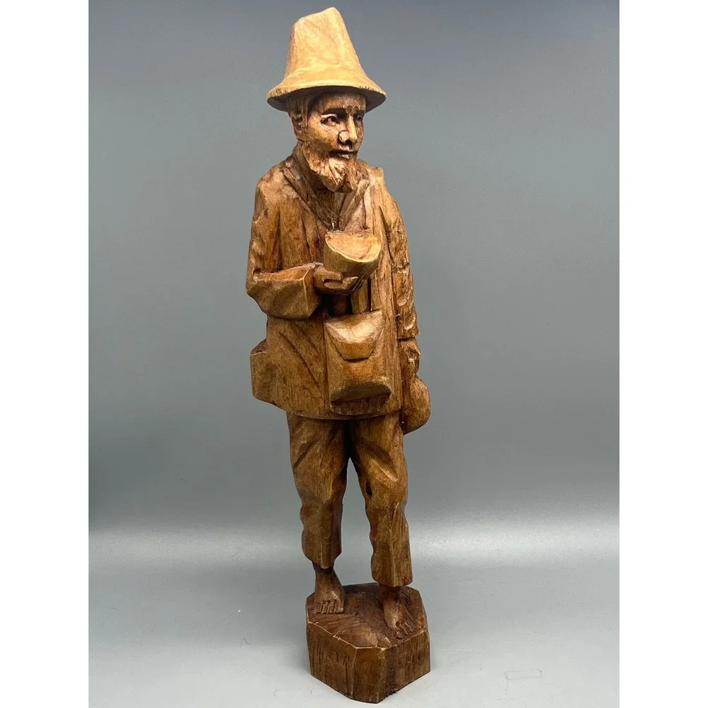 Hand carved Traveler Begger